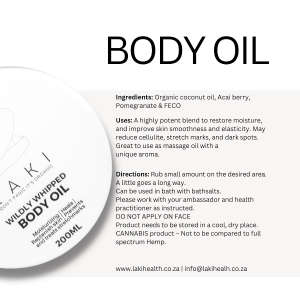 CBD Wildly Whipped Body Oil 200ml