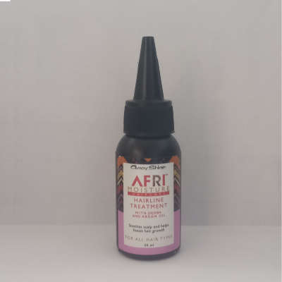 AFRI MOISTURE Scalp Treatment Shampoo, Hairline Treatment Oil and Anti-Breakage Hair Butter Set