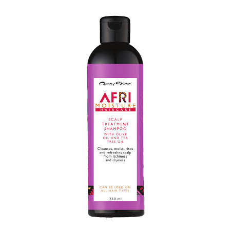 AFRI MOISTURE Scalp Treatment Shampoo, Hairline Treatment Oil and Anti-Breakage Hair Butter Set
