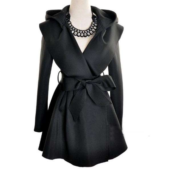 **LOWEST PRICE** Women's Hooded Belted Jacket