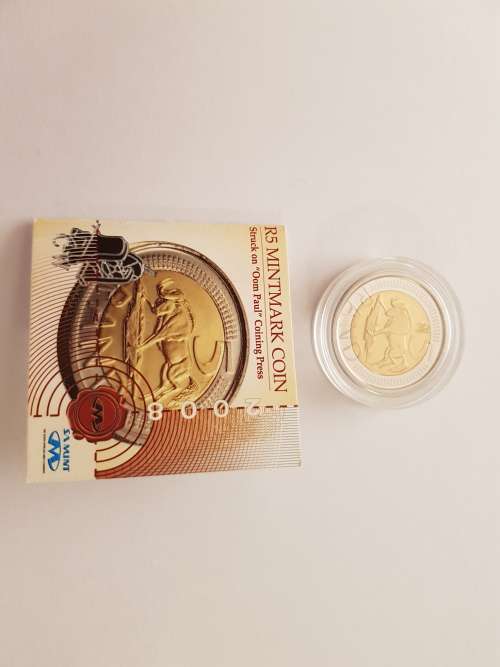 1 proof x 2008 oom paul proof mint marked R5