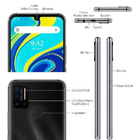 Demo Model Umidigi A7 Pro 4gb RAM 64Gb ROM