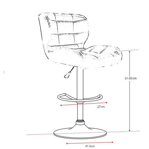 GOF Furniture - Tippler Bar Stool