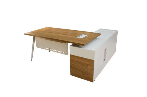 GOF Furniture - Riley Office Desk, Oak