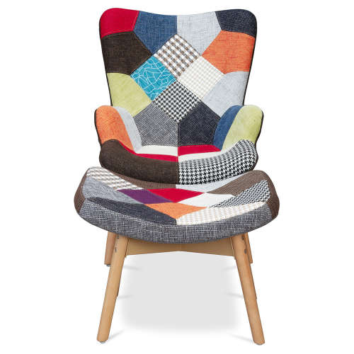 GOF Furniture  Mosaic Armchair and Footrest