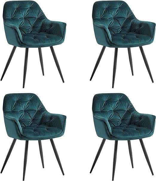 GOF Furniture - Lafoodie Dining Chairs Set Of 4