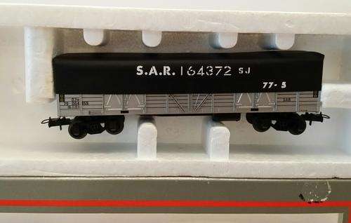 SAR Lima Silver Tarpaulin box wagon