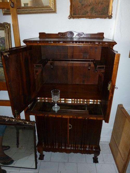 stinkwood liquor cabinet