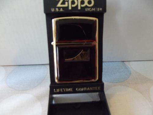 zippo golden tortoise shell lighter