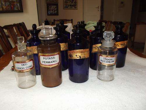 pharmacy bottles