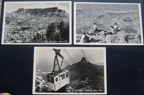CAPE TOWN POSTCARDS - SET OF 15 DIFFERENT POSTCARDS.