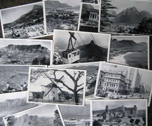 CAPE TOWN AND SURROUNDS - 1950s - 15 NICE VIEWS! CARDS IN PRISTINE CONDITION.