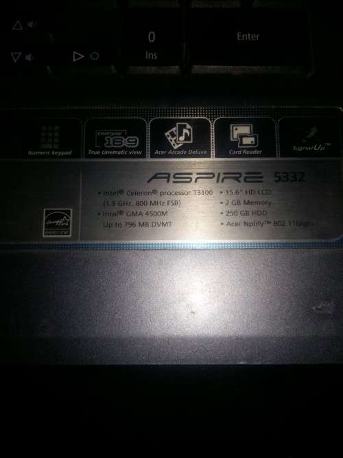 Acer laptop