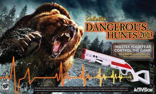 cabela's dangerous hunts 2013 wii . Brand new