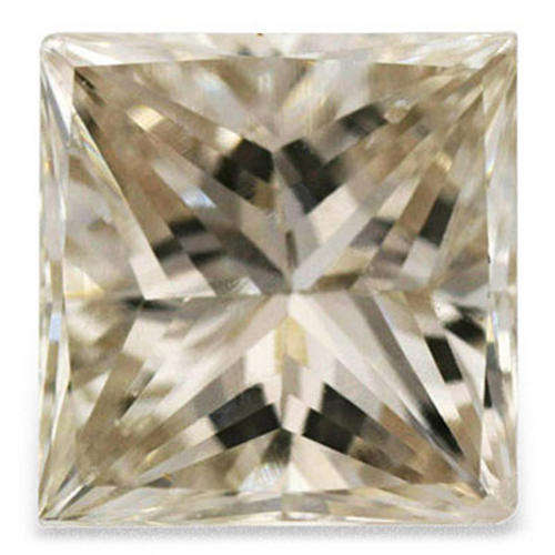 A 0.45 ct VS2 CHAMPAGNE COLOUR PRINCESS DIAMOND TO GRAB YOUR ATTENTION!!! - STARTING AT R1!!!