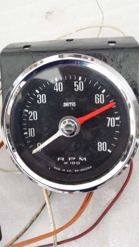 Vintage Smiths Rev Counter