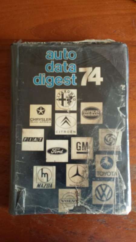 Auto Data Digest 1974