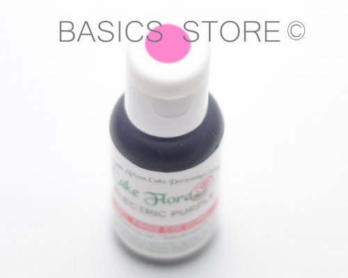 Food Gel Colors Coloring Electric Purple