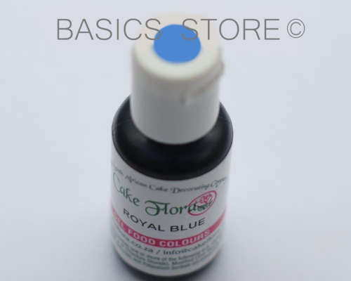 Food Gel Colors Coloring Royal Blue