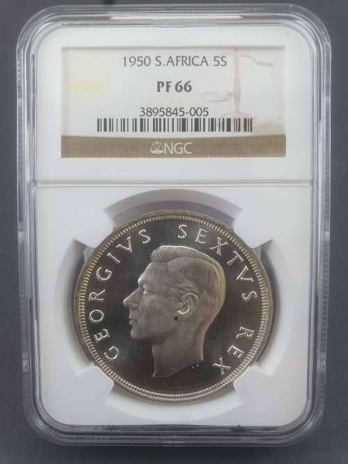 1950 5S CROWN PF66   2nd FINEST GRADE  ONLY 500 MINTED!!! ****** NO RESERVE PRICE********