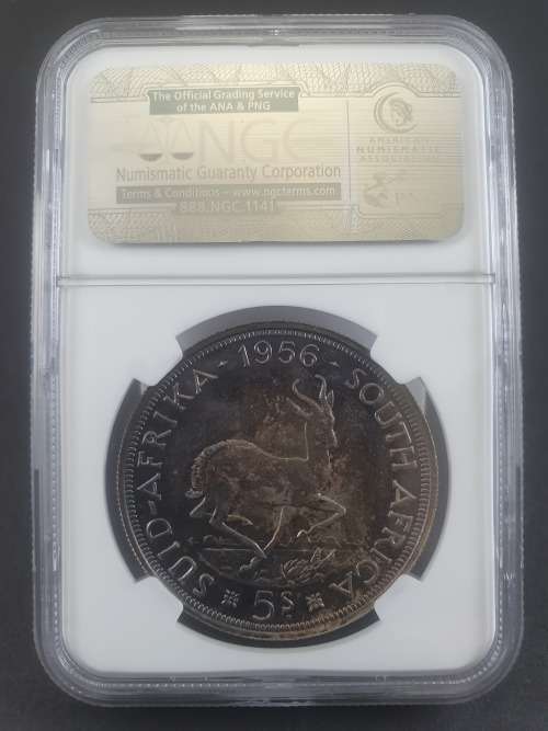 1956 5 SHILLING CROWN PF66 ONLY 1700 MINTED **********NO RESERVE PRICE********** R1 Start Bid