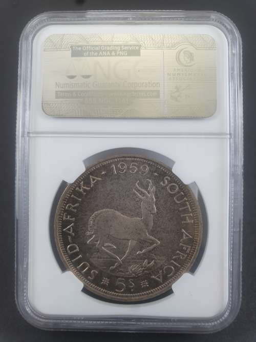 1959 5S CROWN PF66 ONLY 950 PROOF MINTED ********** NO RESERVE********** R1 START BID