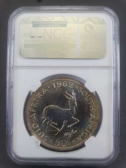 1962 CROWN 50c  PF66 ********** NO RESERVE********** R1 START BID