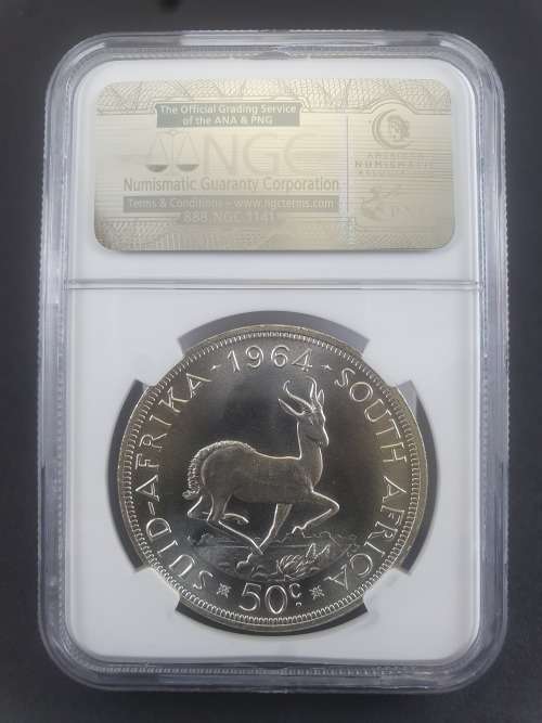 1964 CROWN 50c  PF66 ********** NO RESERVE********** R1 START BID