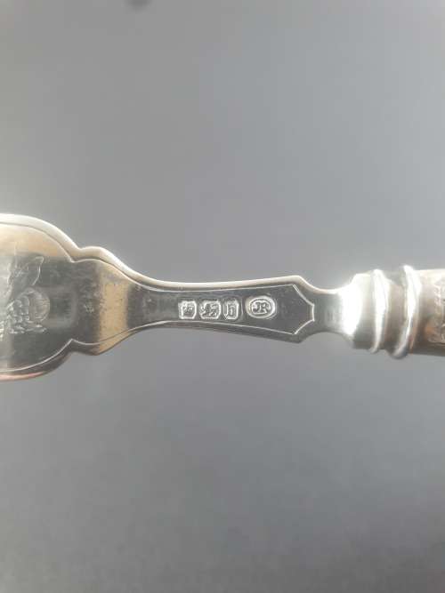 SOLID SILVER 900gm HALLMARKED (1894) Knives and Fork Set.****NO RESERVE**** R1 START BID