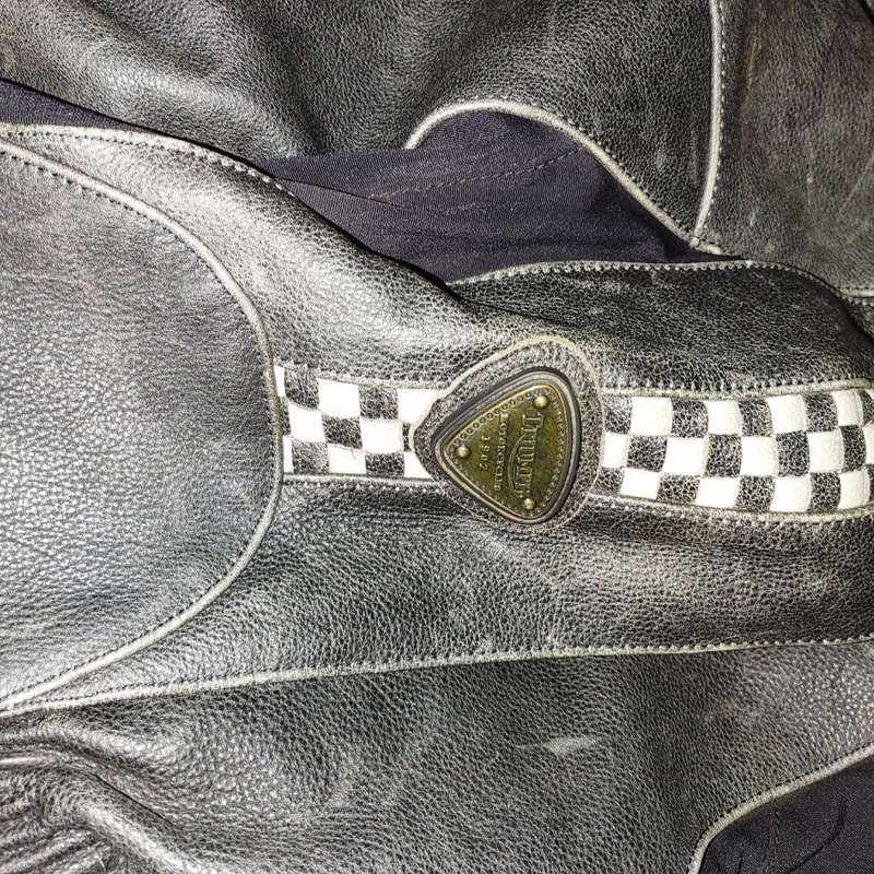 Triumph Ladies Vintage Look Leather Jacket