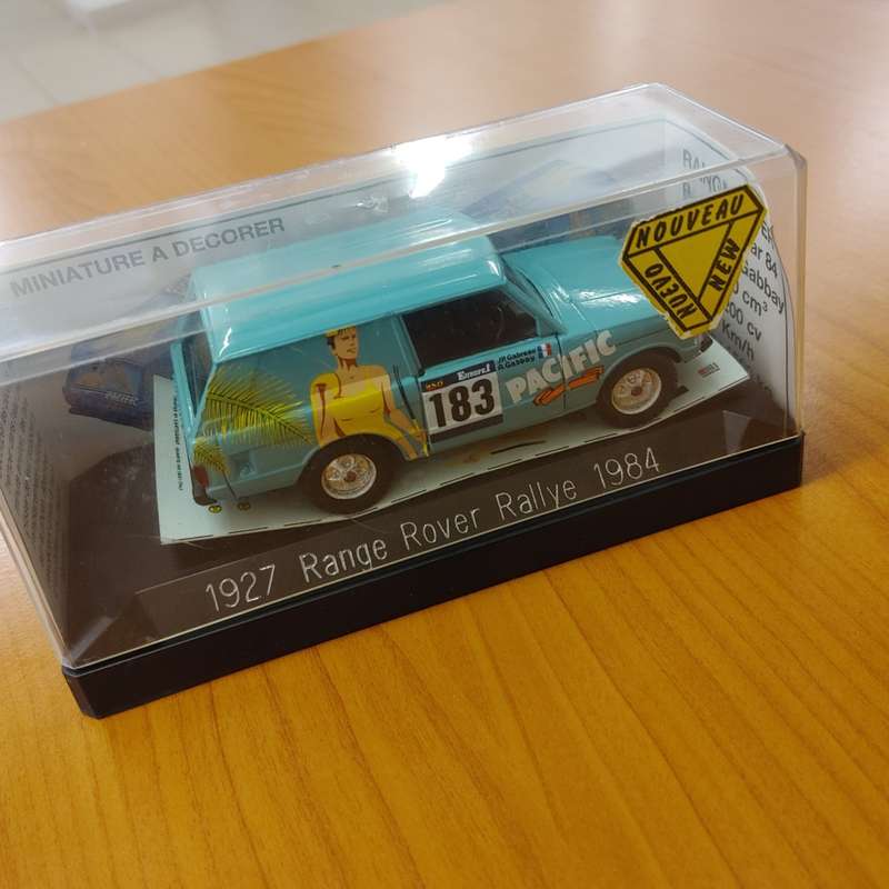 Range Rover Rally Solido 1984 1:43 Rare