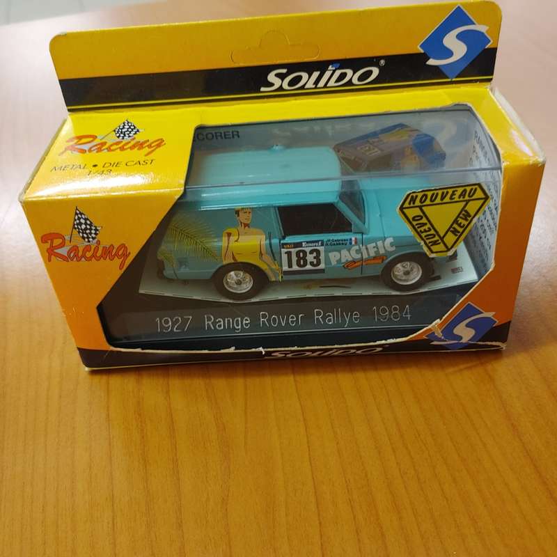 Range Rover Rally Solido 1984 1:43 Rare