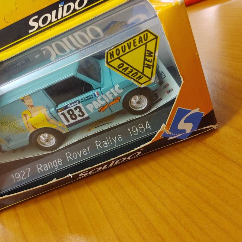 Range Rover Rally Solido 1984 1:43 Rare