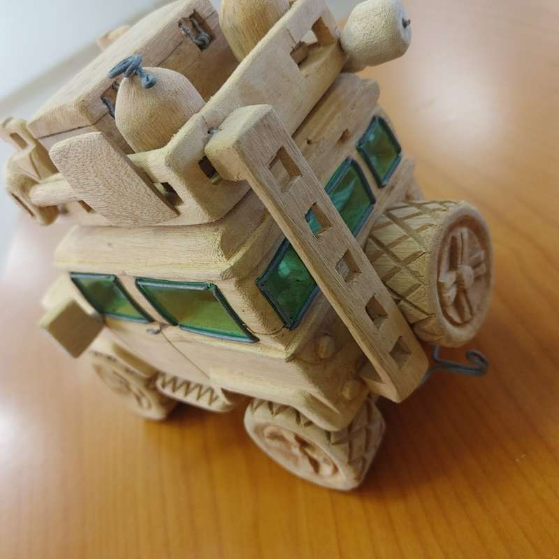 Land Rover Defender Malawian Wood Craft