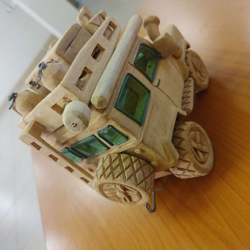 Land Rover Defender Malawian Wood Craft