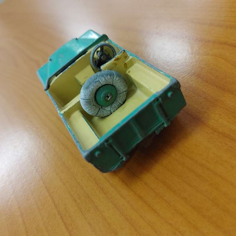 VINTAGE DINKY TOYS SERIES 1 LAND ROVER DIECAST MODEL CAR GREEN 1950