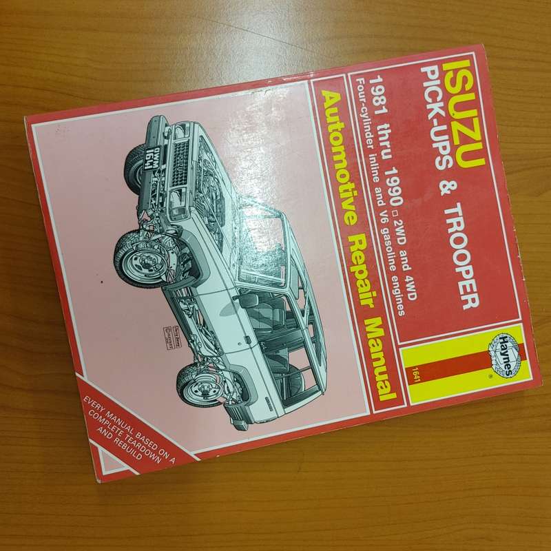 Haynes Isuzu Pickup`s and Trooper Automotive Repair Manual