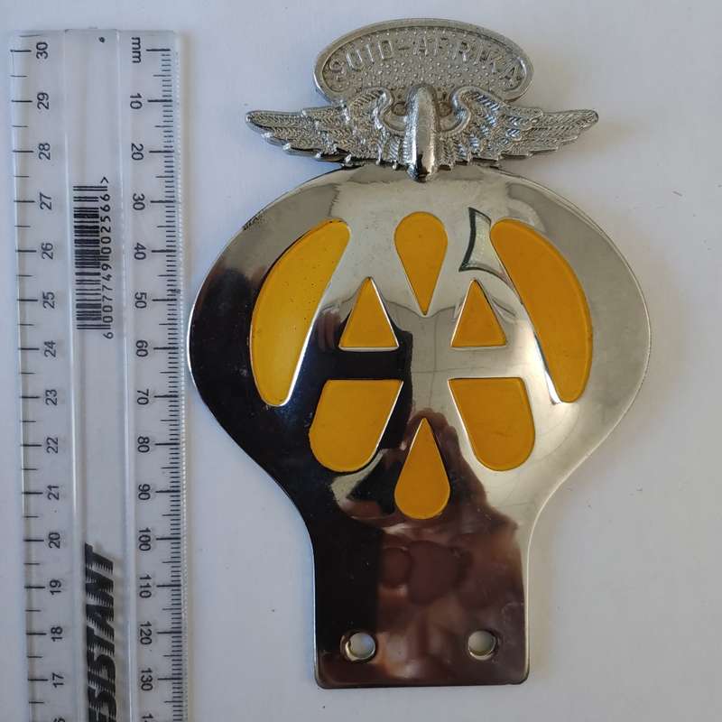 Vintage AA Car Badge