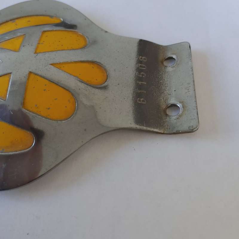 Vintage AA Car Badge