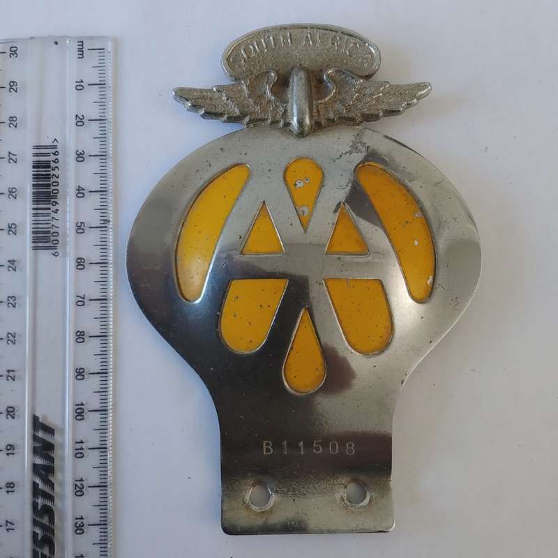 Vintage AA Car Badge