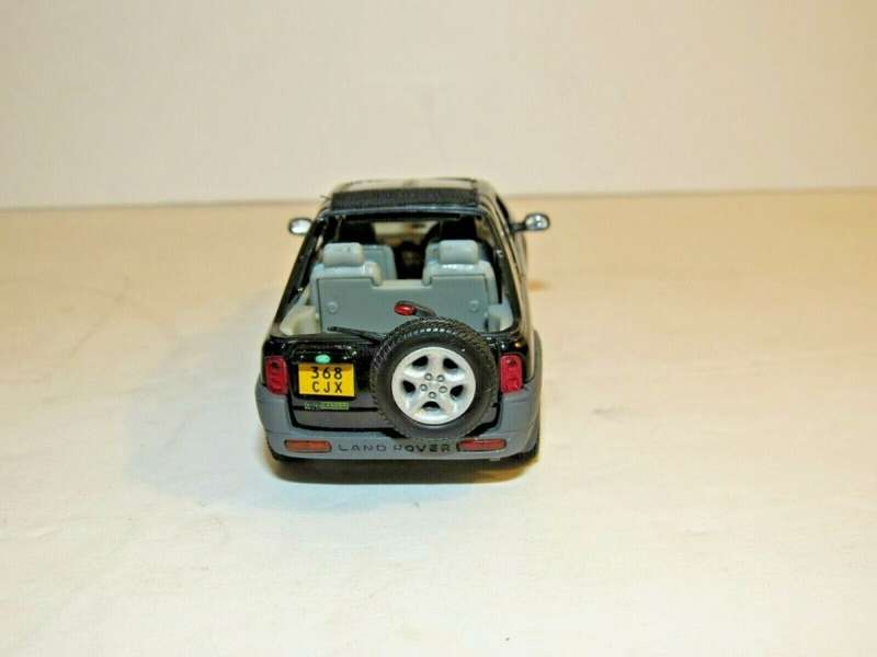 Universal Hobbies Land Rover Freelander 1998 Open Back Black 1:43 w/ Box