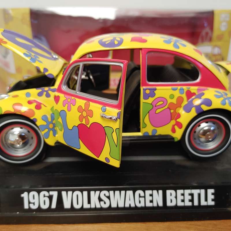 1967 Volkswagen Beetle Hippie Limited Edition 1:18