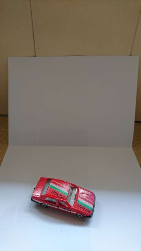 Majorette Alfa 75 ECH 1/55 No. 271 Forza Italia