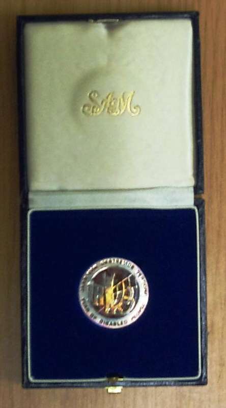 South African R1 Silver "year of disabled people"