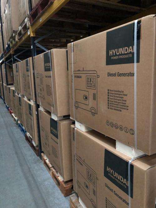7.5kVA Hyundai Silence Long Run Single Phase Diesel Generator + ATS