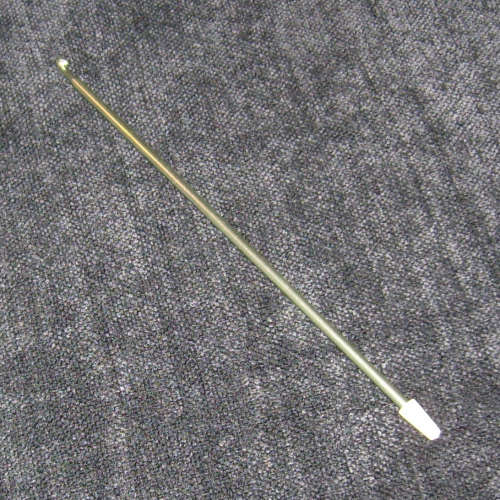 Tunisian crochet hook No. 3mm. 35cm long. Aluminium. NEW!!!