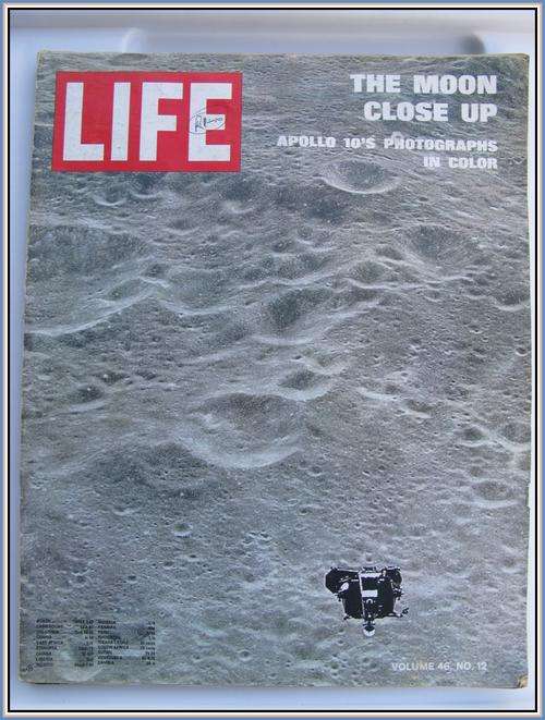 LIFE - "The moon close up" - July 1969