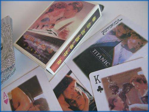 Titanic novelty playing cards. 1 deck