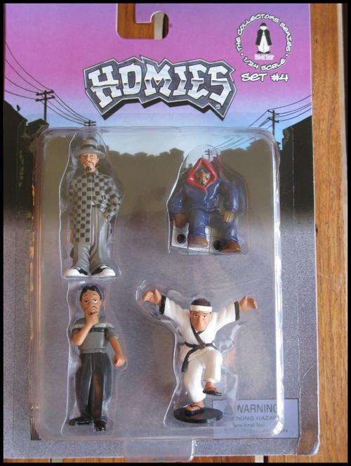 Homies Set 4. Collectable David Gonzales Chicano figurines