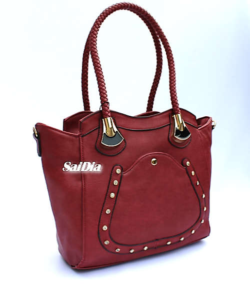 BRAND NEW !!! GORGEOUS HANDBAG IN RAVISHING RED